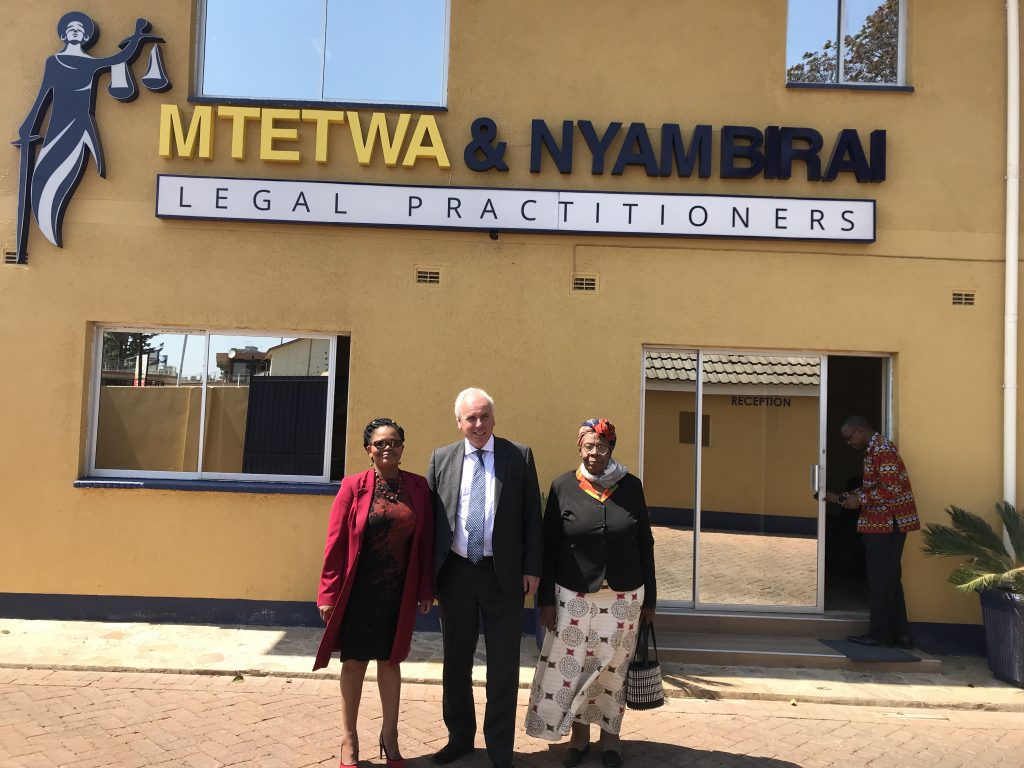 Meeting with human rights lawyer Beatrice Mtetwa News CLA